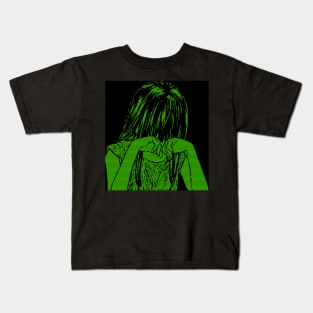 sad girl Kids T-Shirt